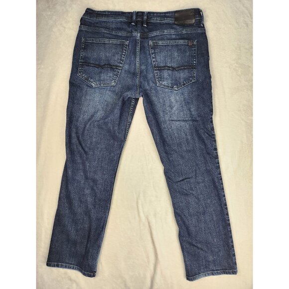 Buffalo David Bitton Jeans Mens 34x30 Jackson-X Straight Stretch Dark Wash - Picture 7 of 16
